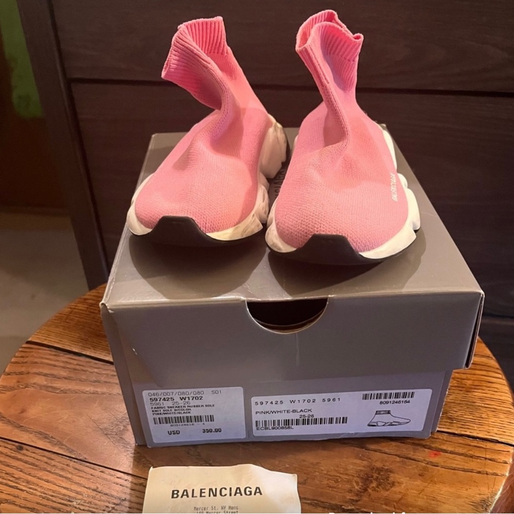 Shoes are very nice and comfy. Sadly she grew out of them